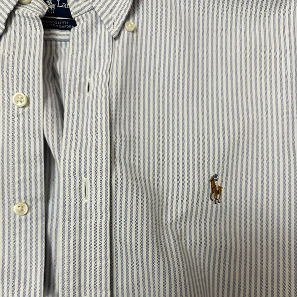 Men’s Ralph Lauren, Yarmouth Fit, Long Sleeve, Striped Dress Shirt - Size 16/33 - Picture 5 of 10